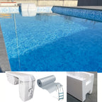 Easy kit basic, kit piscina fai da te 6 x 10 x h 1.50, skimmer