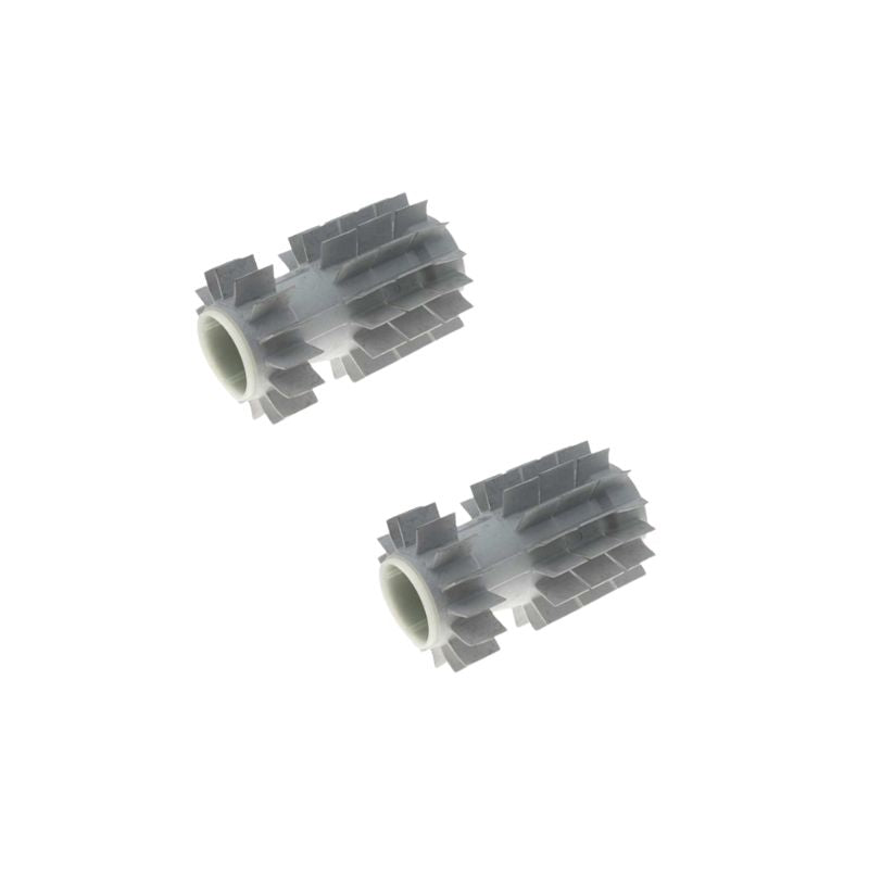 Coppia spazzole combinate termofuse corte pvc Maytronics 61020201 per robot Dolphin