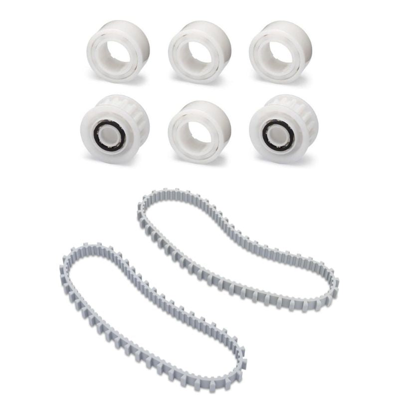 Maytronics Kit meccanica dischi guida e pulegge + cingoli per robot Dolphin
