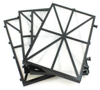 Maytronics 9991433-ASSY | Kit mit 4 Feinfilter für Dolphin Roboter
