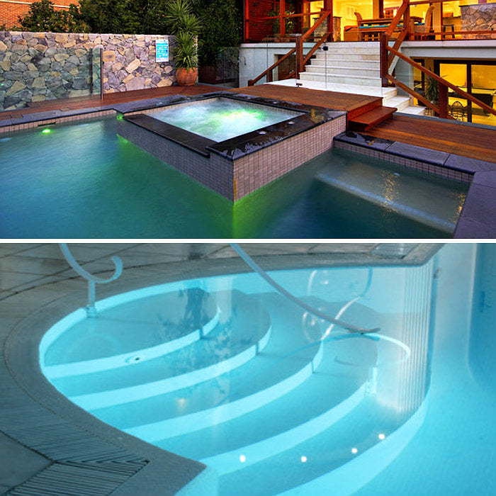 Faro per piscina / Lampada / Mini proiettore led RGB Seamaid 36 Led 7W, in piscina