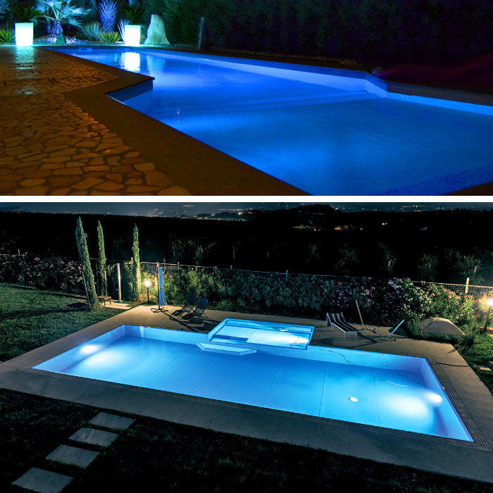 Faro / Lampada / Proiettore piatto universale Seamaid PAR56 30 Led WH 15 W per piscina - in piscina 