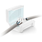 Caja de gel aislante para conexión de cables de 3x6mm²