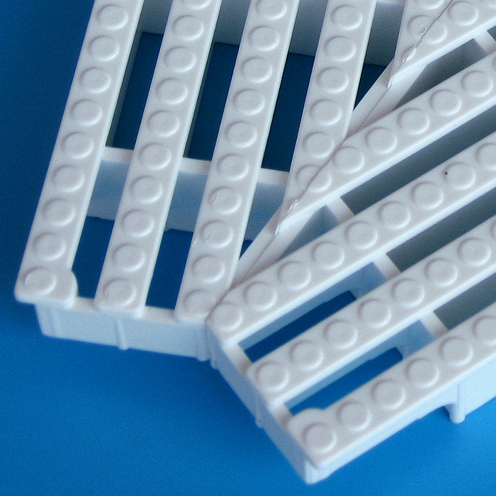 Elemento d'angolo a 135° modello EDP/135 per griglie rettilinee Patentverwag particolare