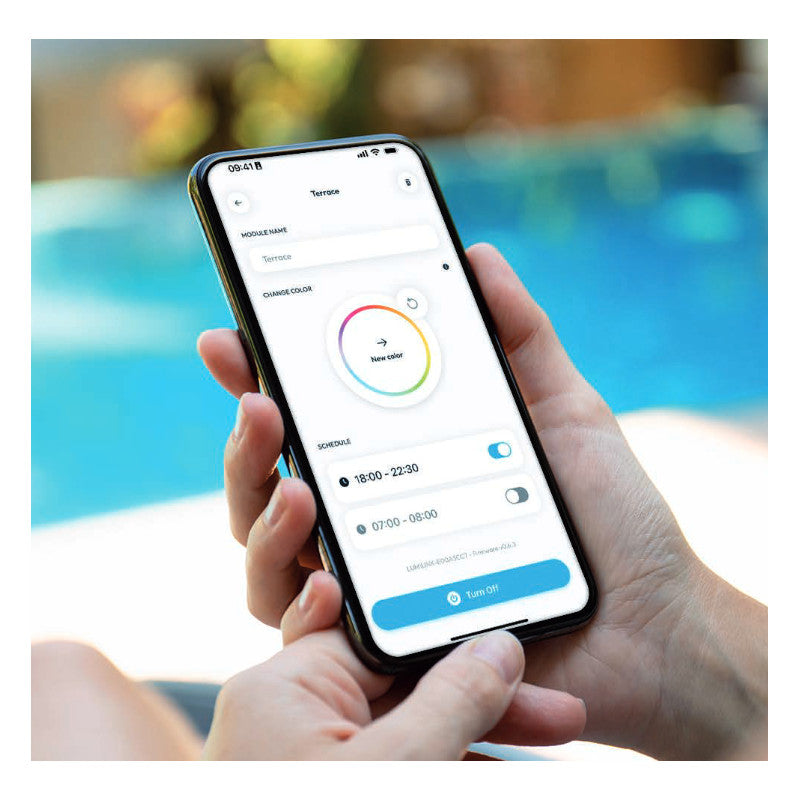 Modulo Bluetooth Lumilink per lampade piscina Seamaid App