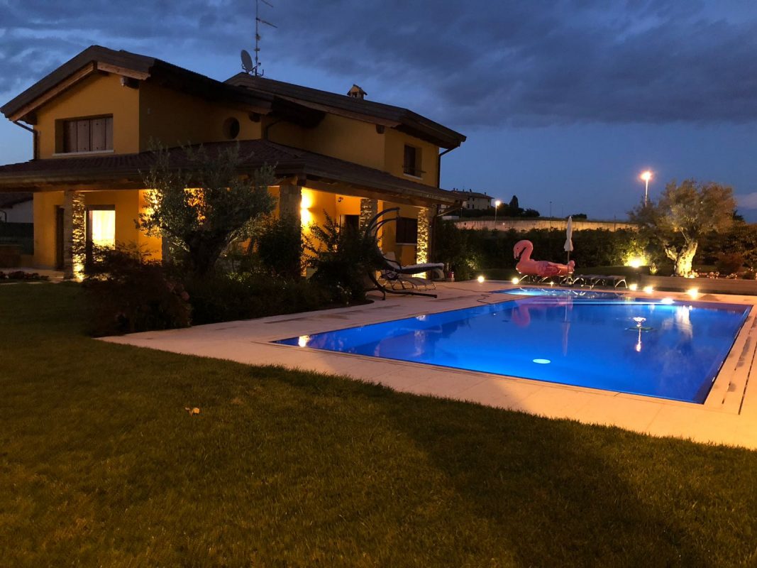 Bobina 25x1,65m Telo pvc armato di rivestimento Blu Scuro effetto notte