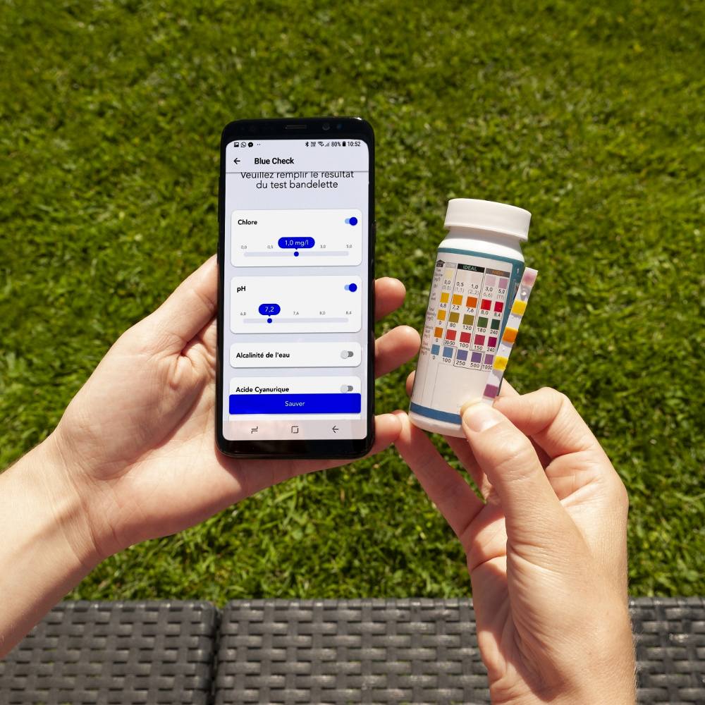 Blue Check, tester per Blue Connect strisce analisi