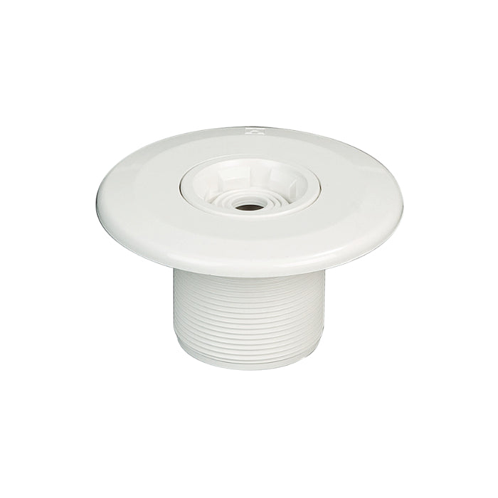 Bocchetta di mandata Multiflow in ABS con filetto per piscina in cemento Astralpool bianco 2 pollici