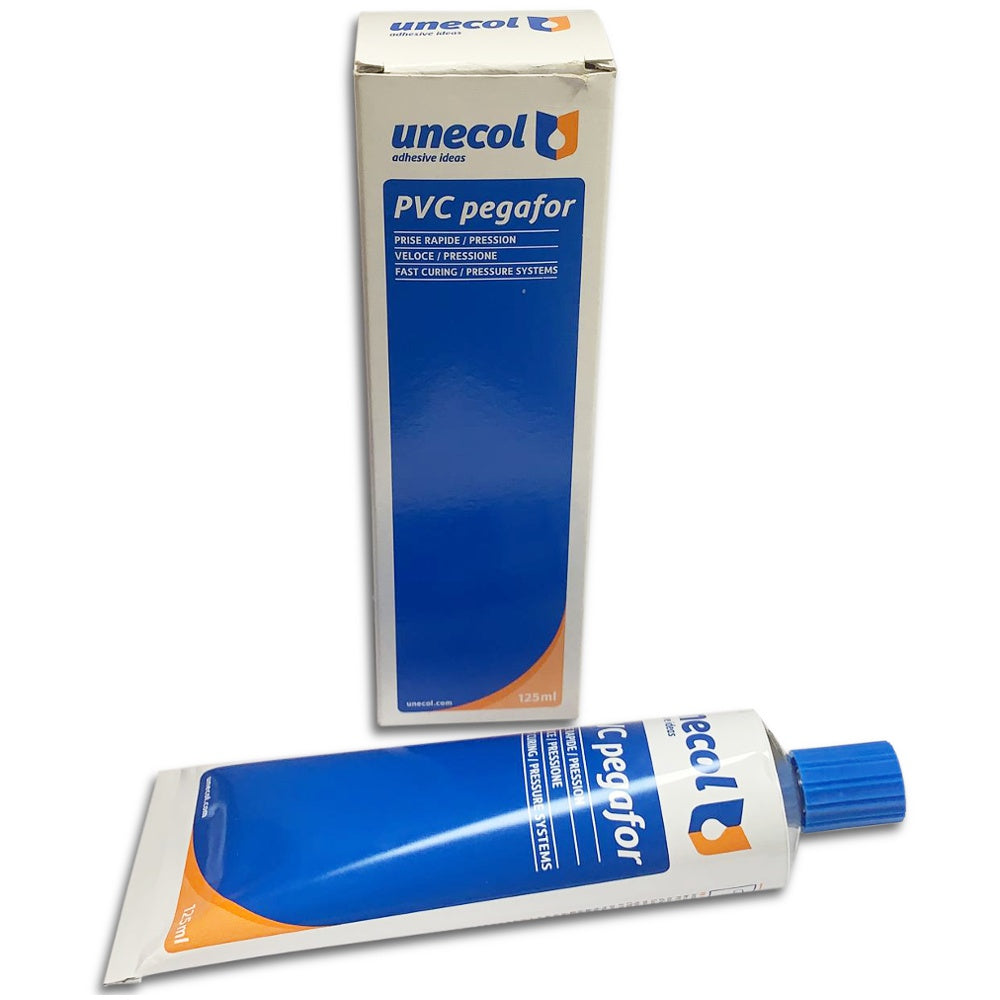 Colla per tubazioni e accessori in pvc rigido