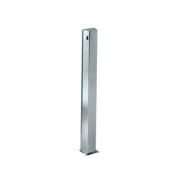 Colonna di comando con fotocellula temporizzata per docce in serie Astralpool in acciaio inox