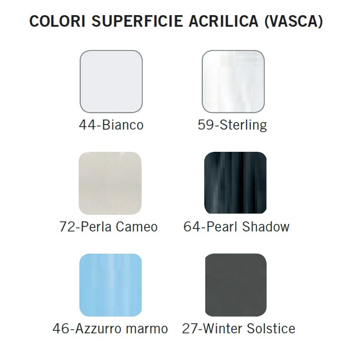 Vasca Spa idromassaggio colori interno vasca