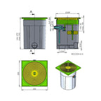 ABS level control regulator for skimmer swimming pool - Astralpool