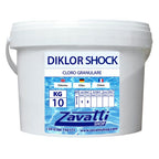 10 Kg Diklor Shock Super - cloro granulare per piscina