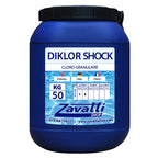 Diklor Shock Super Granular chlorine chemical pool product - 50 kg