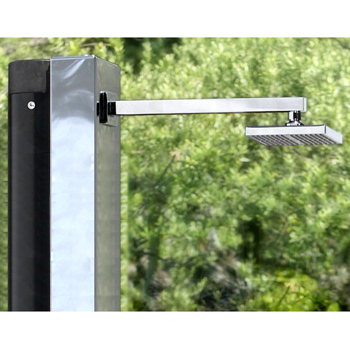 Doccia solare da esterno Niagara Solar Astralpool in acciaio inox soffione