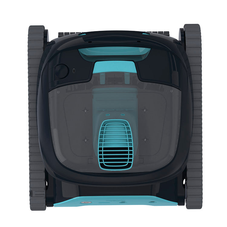 Robot Pulitore piscina Dolphin Liberty 300 robot a Batteria Maytronics dall'alto