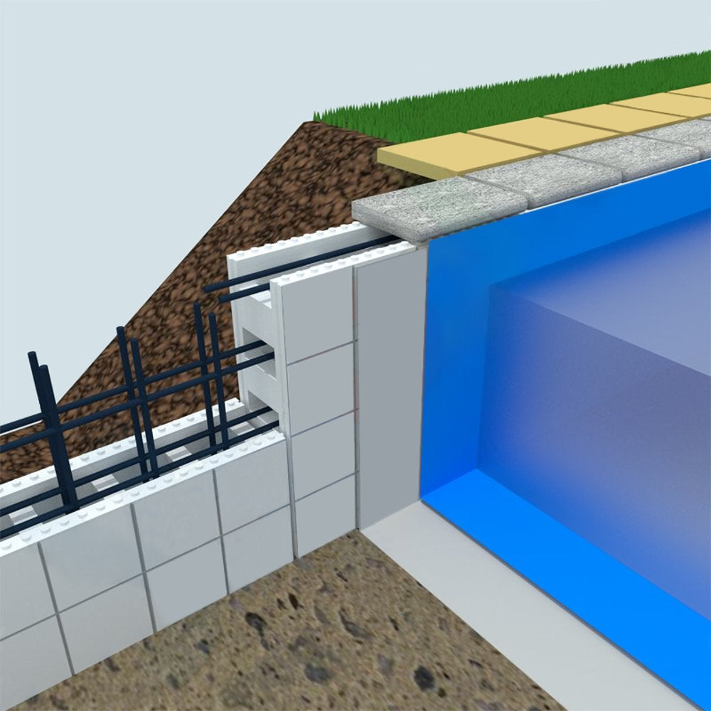 Costruisci la tua piscina con EASYBLOK - come usarli