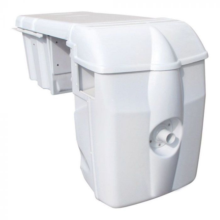 Easy kit basic, kit piscina fai da te 4 x 5 x h 1.50, skimmer, monoblocco filtrante a zaino