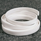 Bande / jonc en PVC blanc à thermosouder - rouleau de 50 m