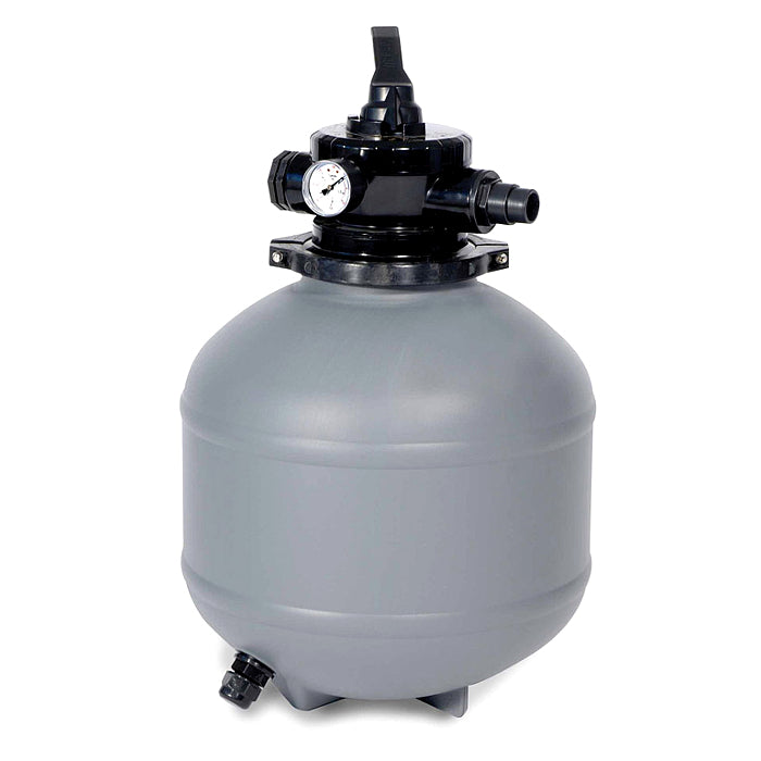 Filtro a sabbia per piscina Easysand by Shott da 8 mc/h con valvola selettrice per fuoriterra