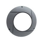 Cubierta de brida redonda gris oscuro para proyector plano Seamaid