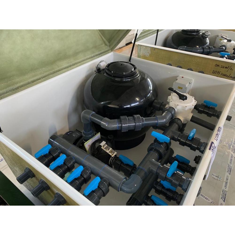 Locale tecnico con impianto completo da 22 mc/h pompa DAB 150 1,5 HP alta qualità garantita Zavatti