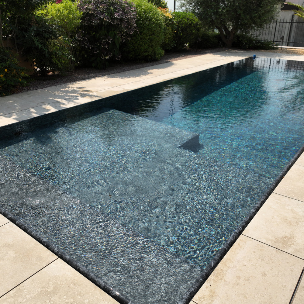 Easy kit Sfioro, kit piscina fai da te 6 x 12 m x h 1.40, filtro a sabbia