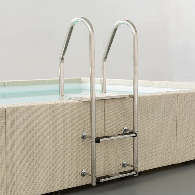Piscina seminterrata Laghetto Divina 3 x 6 m | Filtro a cartuccia 11 mc scaletta