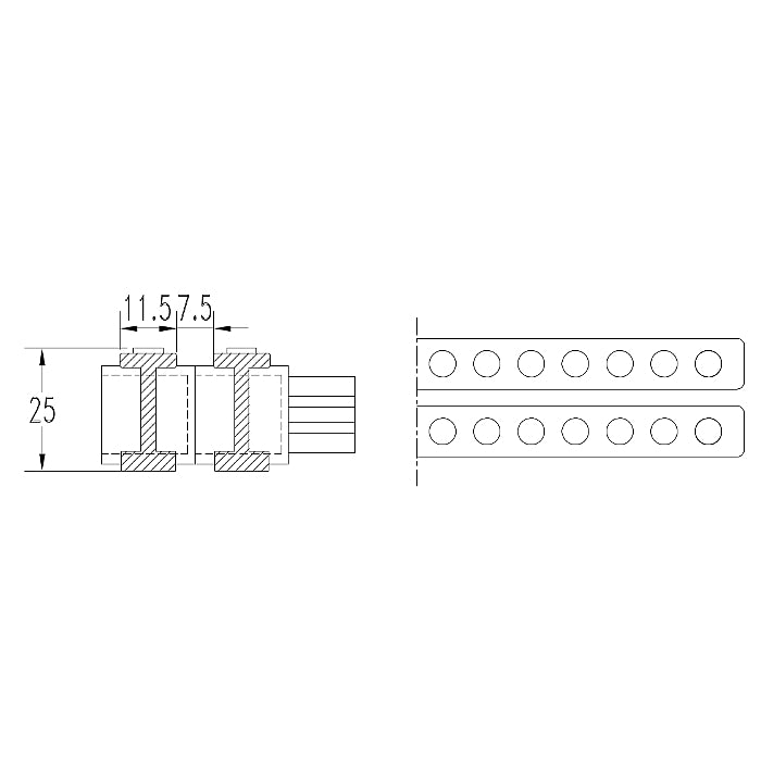Griglia curvabile modello CM/20 Patentverwag prezzo al m disegno