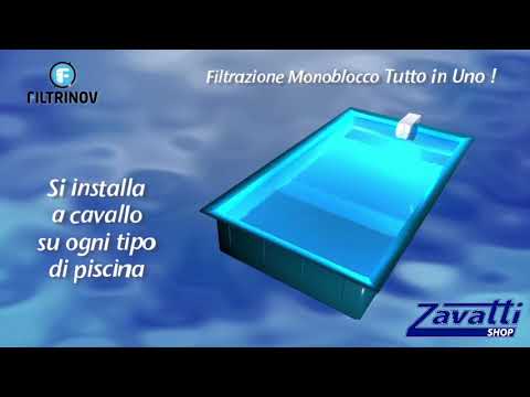 MX25 C0E PH VT LED B/B Monoblocco filtrante Filtrinov con elettrolisi, reg. ph e by-pass