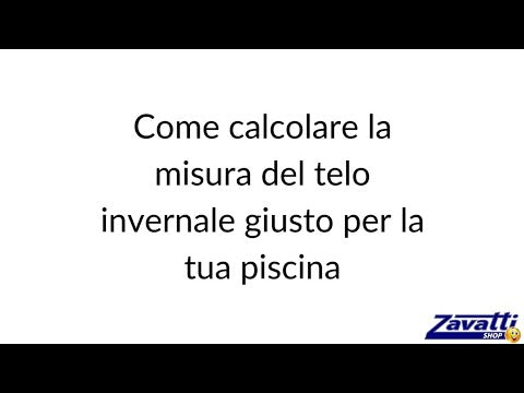 Copertura invernale base 10 x 15 m per piscina