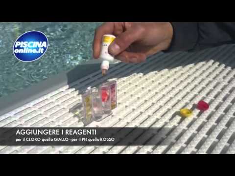 Test kit per piscina
