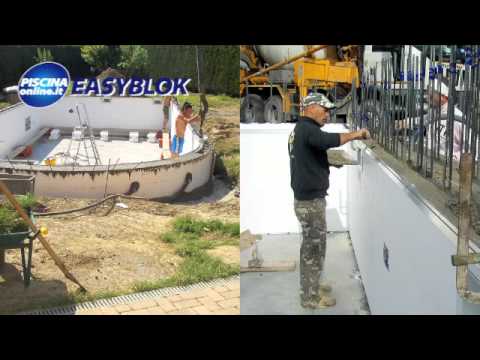 Costruisci la tua piscina con EASYBLOK H25