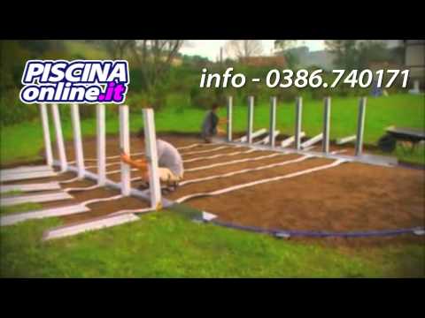 Piscina fuoriterra Grè FINLANDIA, fantasia Nordic 500X300XH120, filtro SABBIA