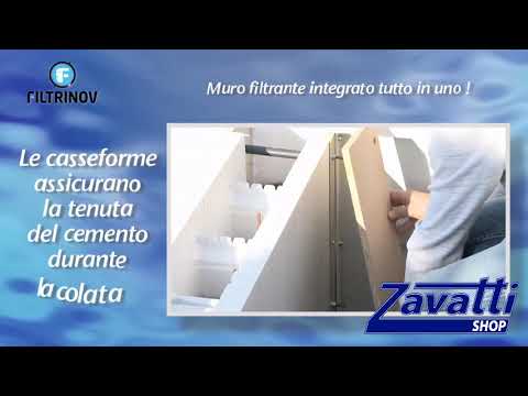 GS14 VT/25 Muro filtrante GS14 con By-pass