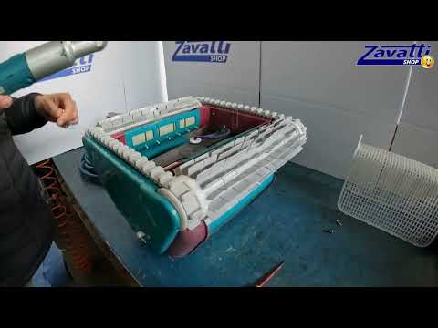 Maytronics 6130000 | Spazzola lunga completa termofusa per robot Dolphin