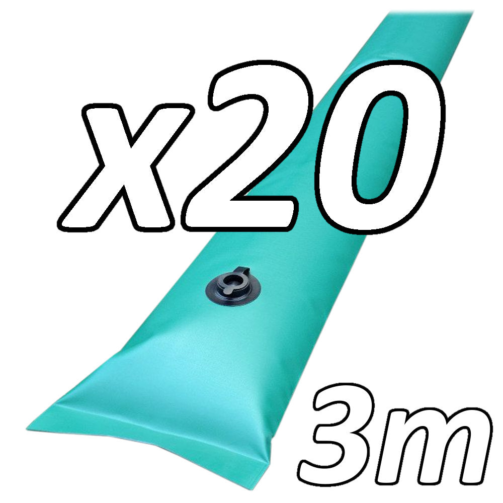 Kit di 20 salsicciotti da 3m per telo invernale piscina