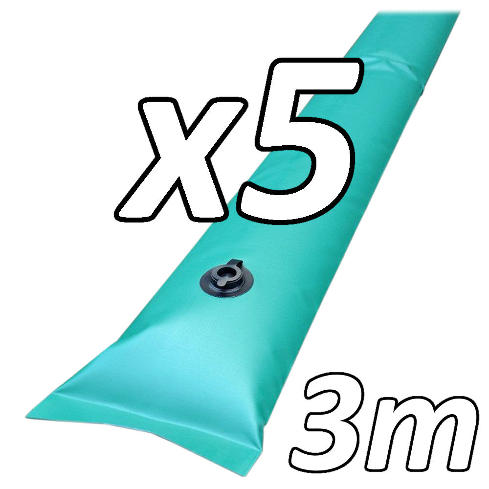Kit di 5 salsicciotti da 3m per telo invernale piscina
