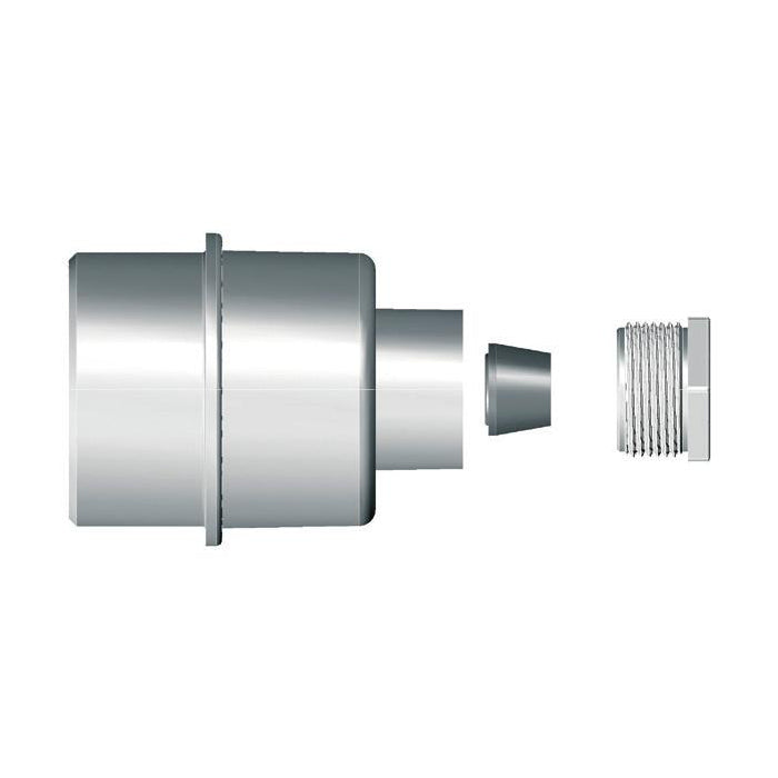 Kit passante a muro per proiettore piatto SeaMaid con kit adattatore abs 3 pz