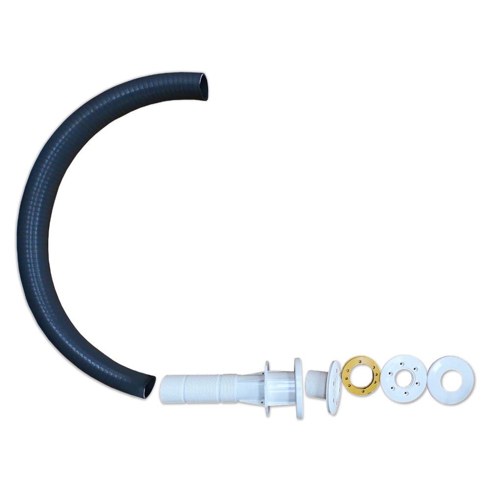 Kit passante a muro per proiettore piatto SeaMaid | piscine interrate in cemento 