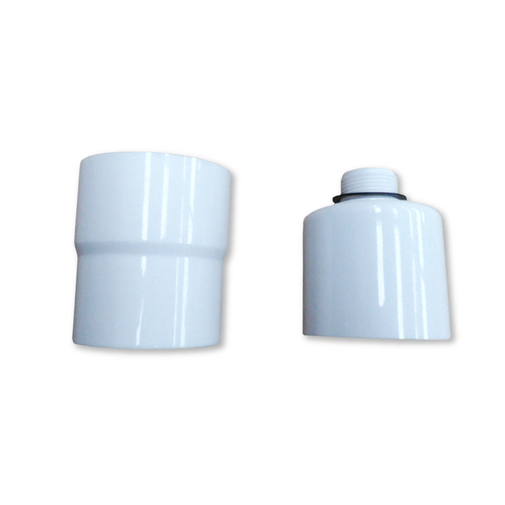 Kit passante muro per MINI proiettore SeaMaid piscine interrate in cemento - kit adattatore ABS 2 pezzi