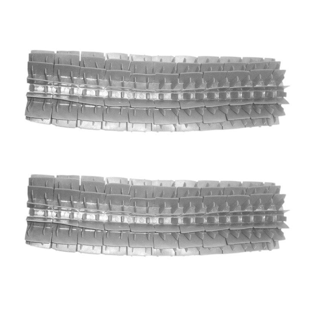 Zodiac W1536A Kit 2 spazzole lamelle pvc lunghe per robot piscina Zodiac doppia