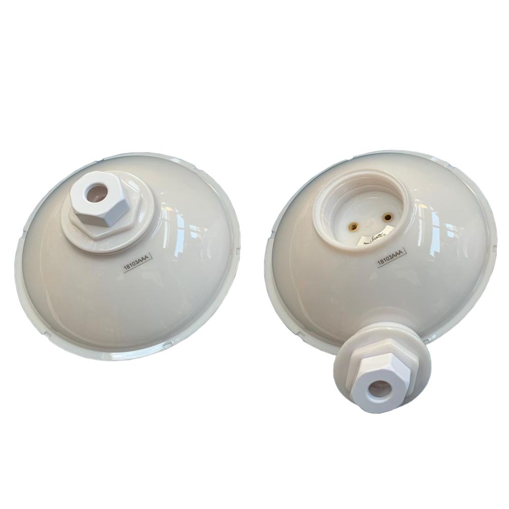 Kit rinnovo lampada ecoproof PAR56 con kit adattatore - colore bianco retro attacchi