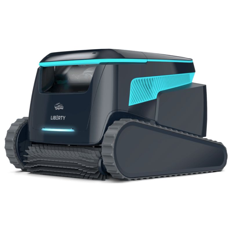 Robot a batteria Dolphin Liberty 600 IOT pulizia totale di piscine di medio-grandi dimensioni