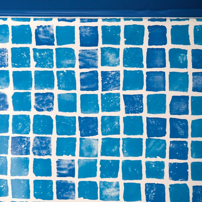 Liner MOSAICATO 50/100 per piscina GRE' ovale 500 x 300 x h132 cm gresite
