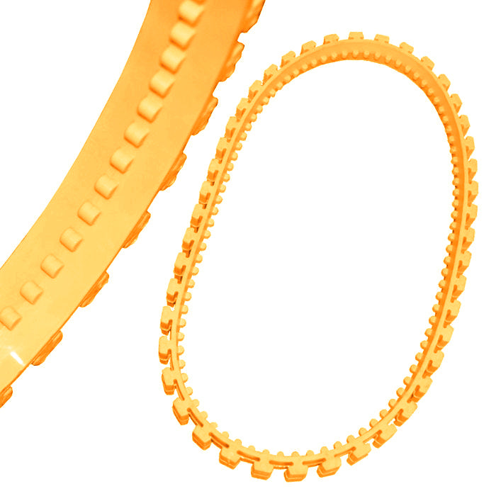 Maytronics 9985050 - Cingolo giallo di ricambio per Robot pulitore Dolphin - vecchio modello