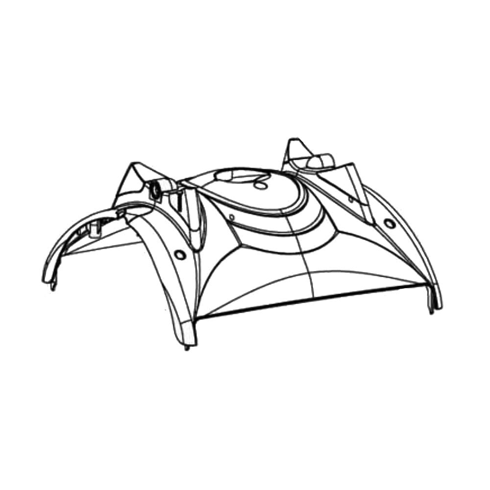 Maytronics 99952096-ASSY | Carenatura esterna per Dolphin DX4|DX5