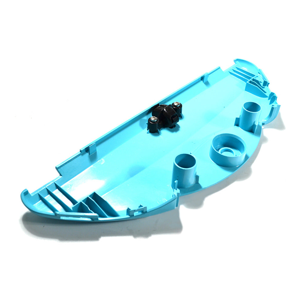 Maytronics 9997102-ASSY Carter laterale turchese con rotella per Dolphin Moby - lato interno