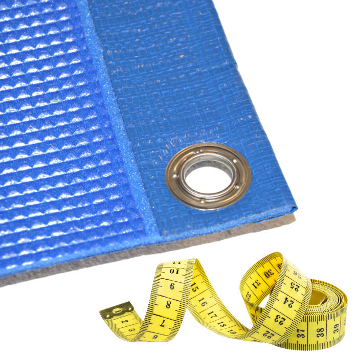 Copertura isotermica mousse per piscina su misura