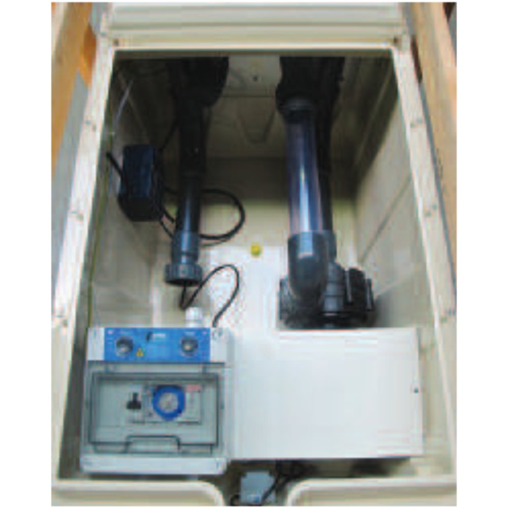 MX18 C00 LED B/B Monoblocco filtrante Filtrinov standard contenuto del locale tecnico